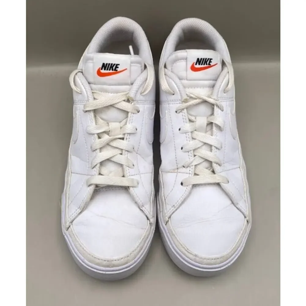 Nike Court Legacy Next Nature Men's White/Black Sneaker DH3162-101 – Size 7.5